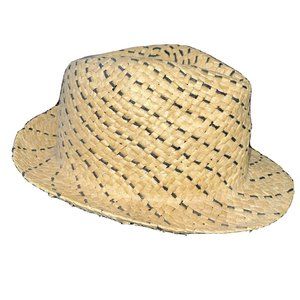 Lulu by Lulu Guinness Womens Womans Straw Soft Fedora Cloche Hat One Size